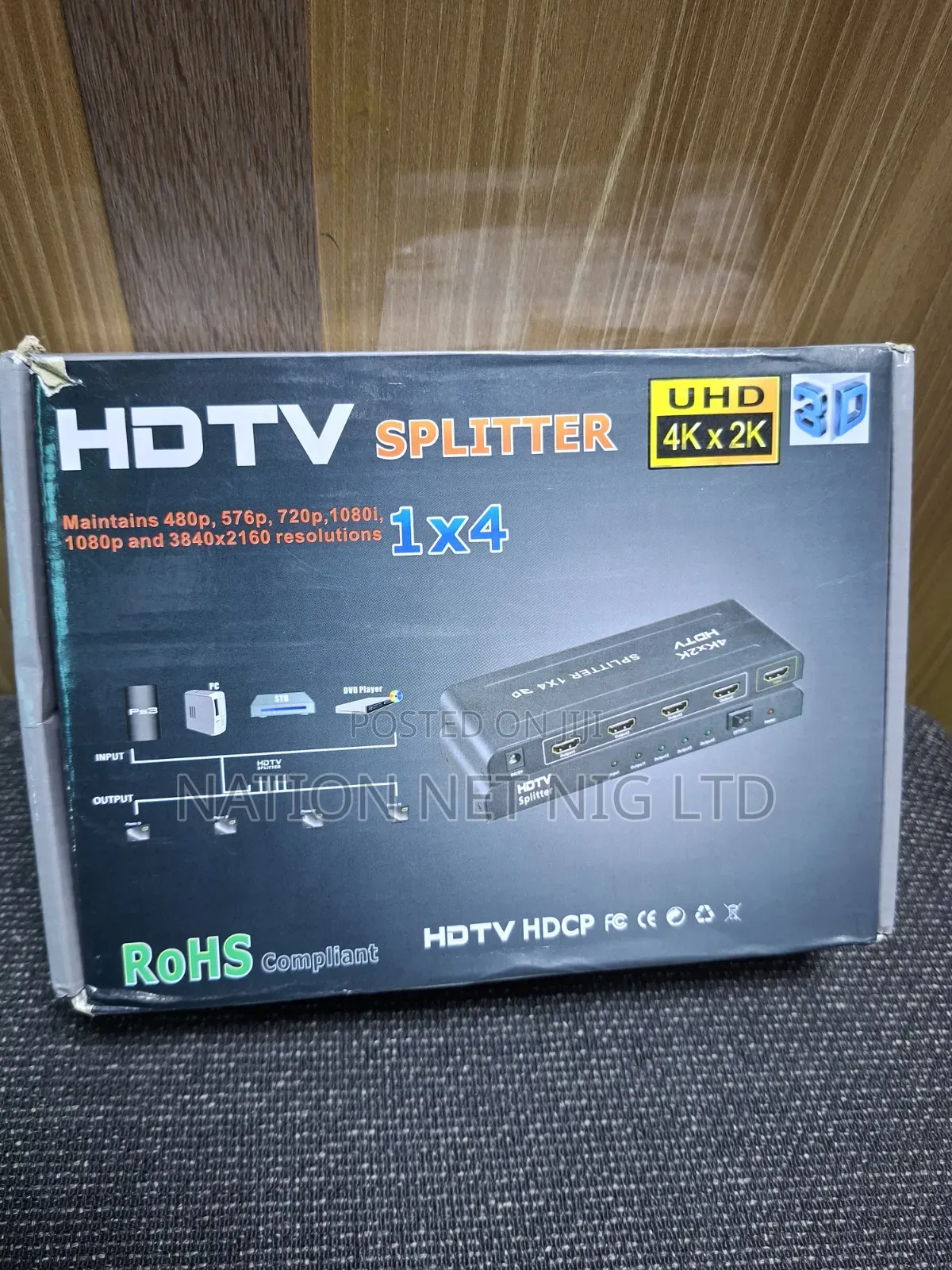 HDTV Splitter 4 Ports