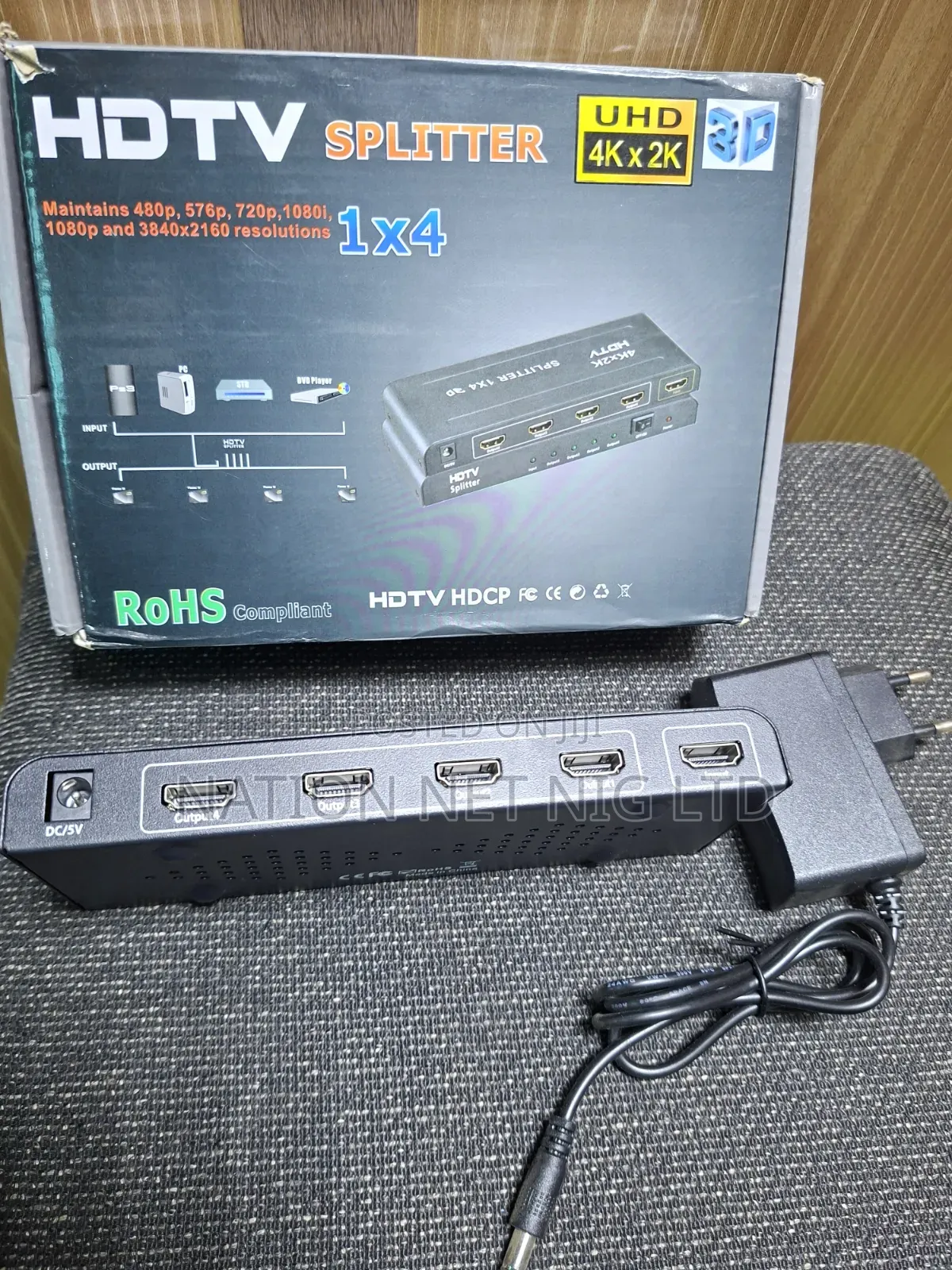 HDTV Splitter 4 Ports