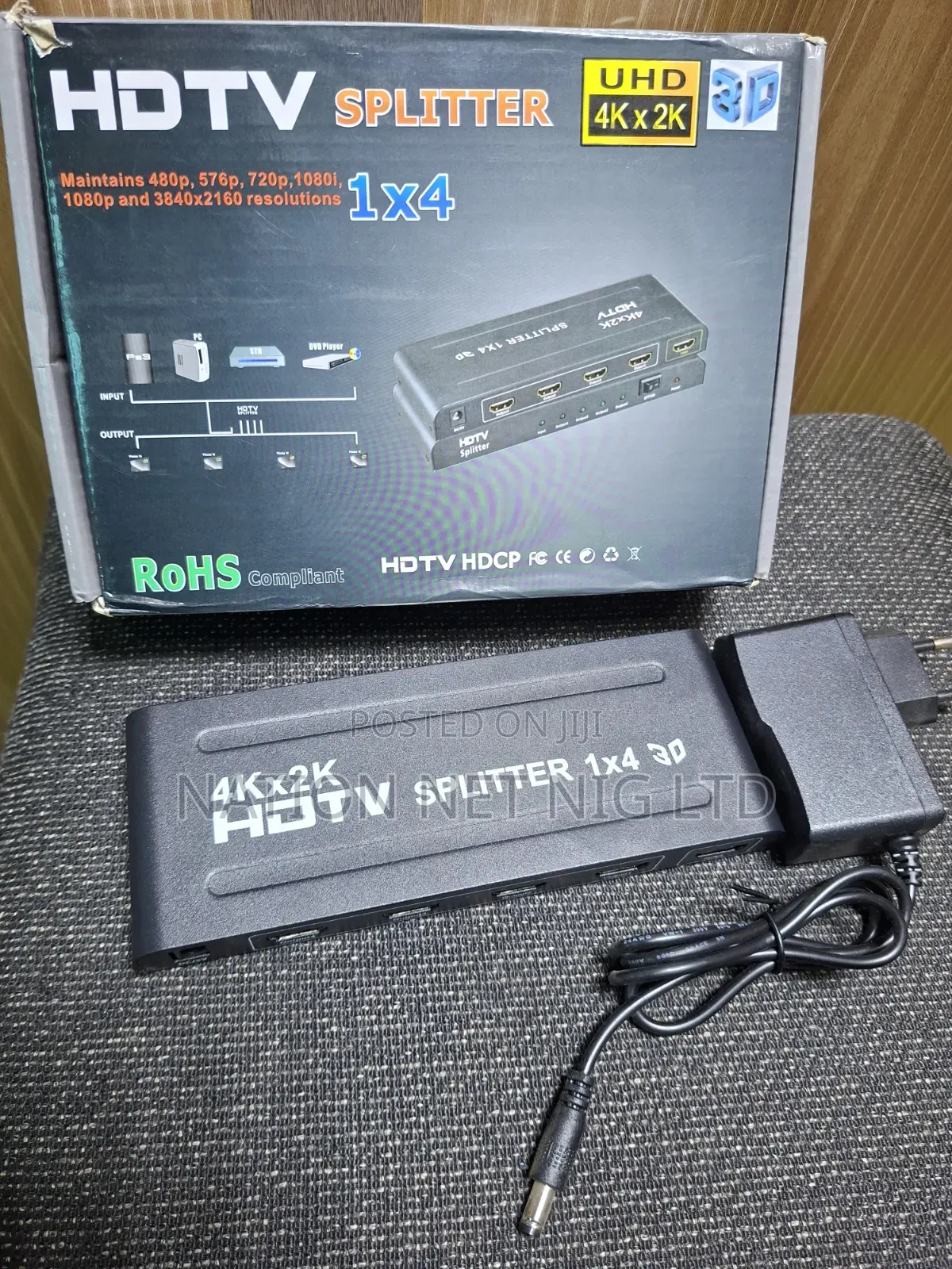 HDTV Splitter 4 Ports