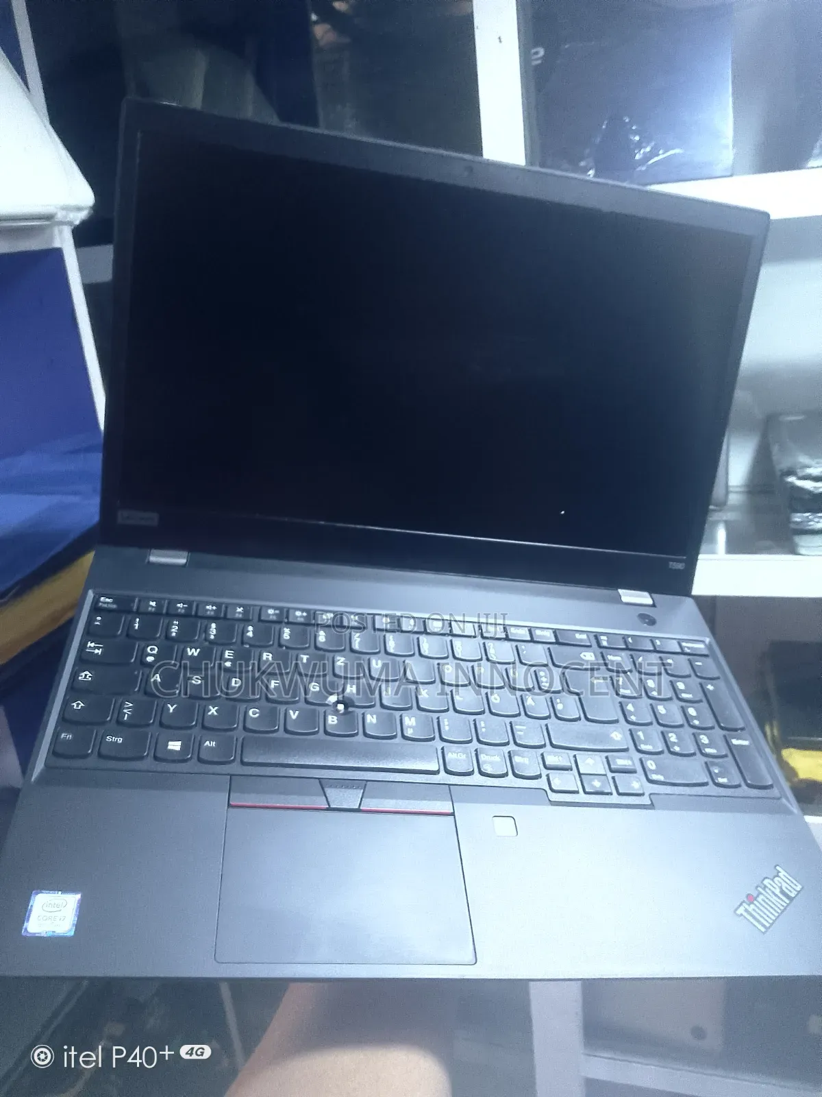 Laptop Lenovo ThinkPad T580 8GB Intel Core i7 SSD 256GB