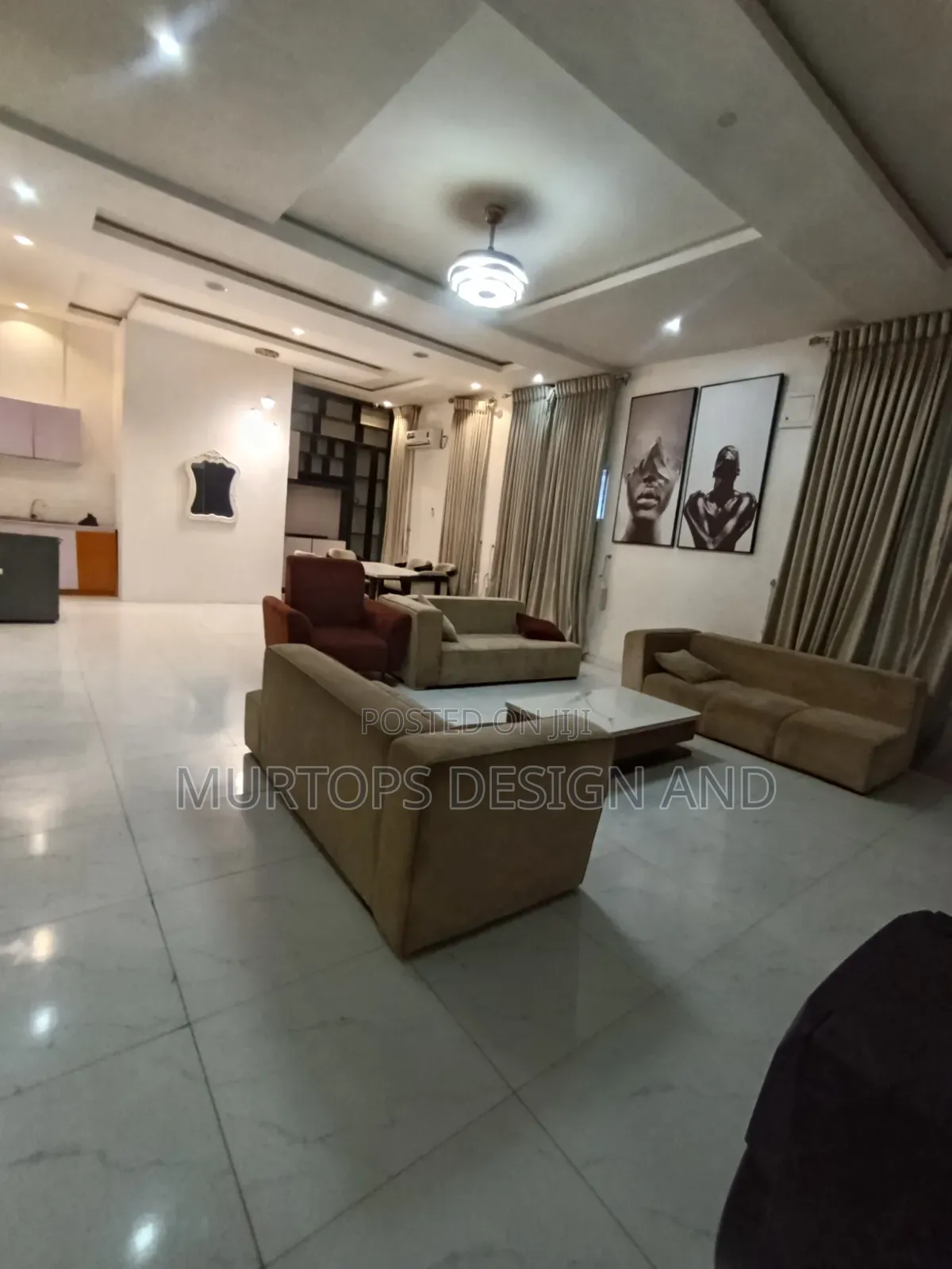 Furnished Mini Flat in Buena, Lekki Phase 2 for rent