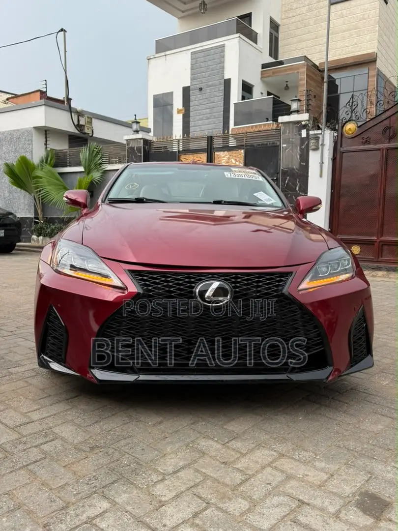 Lexus IS 250 C Automatic 2010 Red