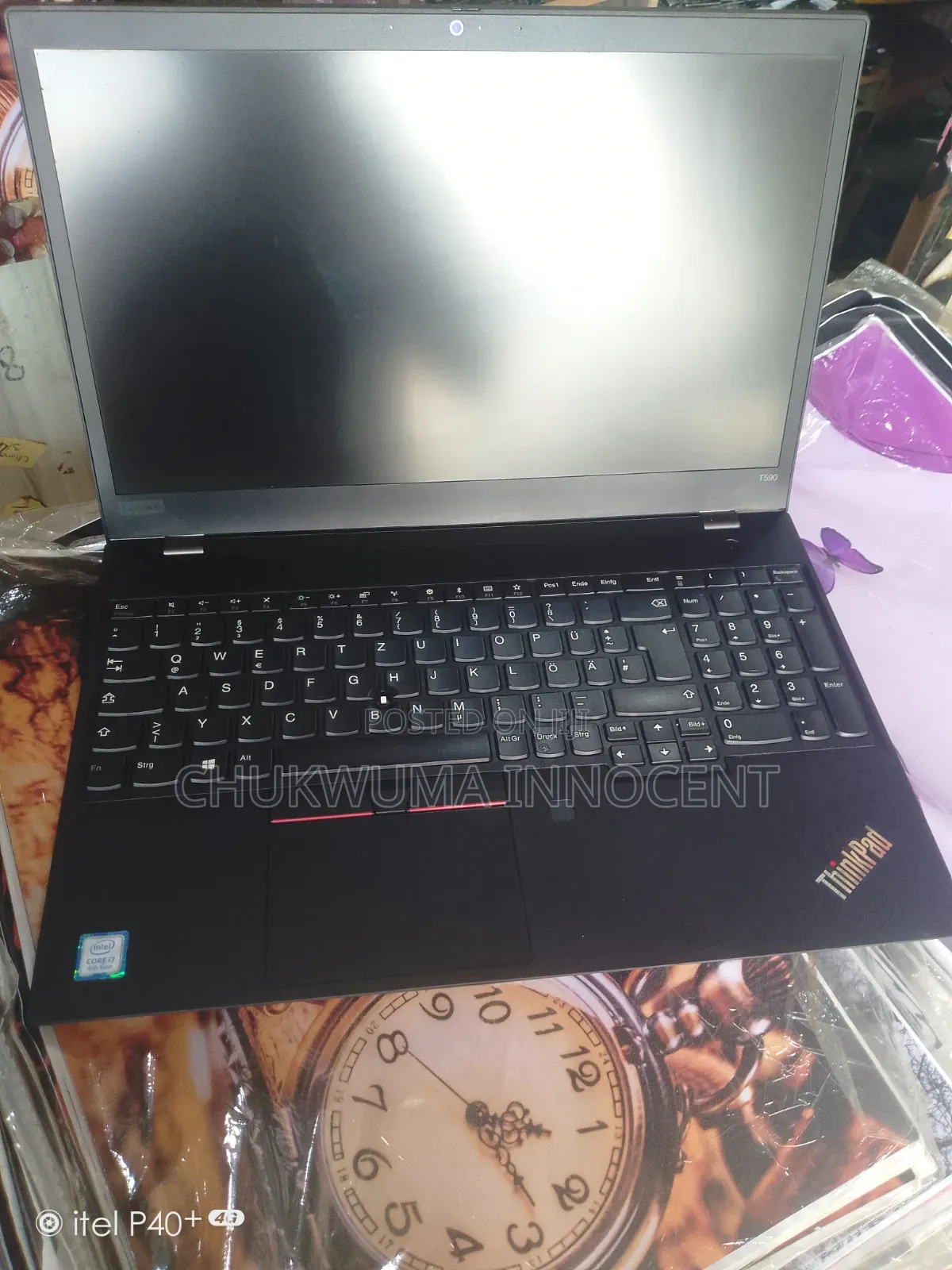 Laptop Lenovo ThinkPad T580 16GB Intel Core i7 SSD 512GB