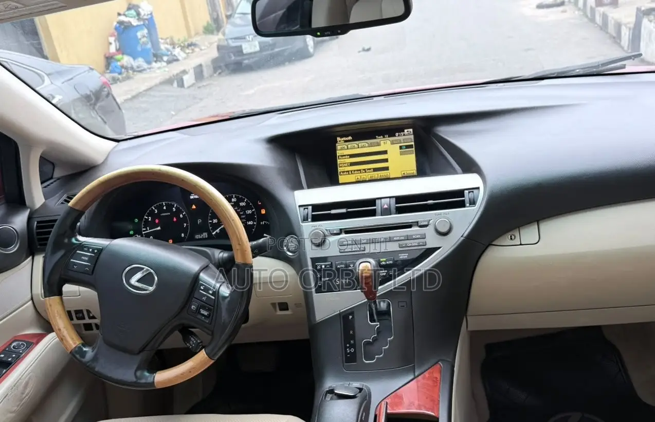 Lexus RX 2010 Burgundy