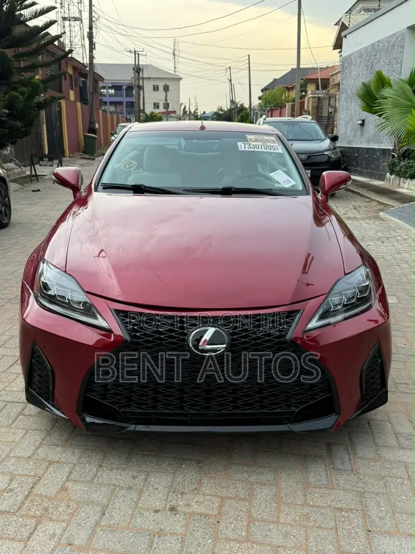 Lexus IS 250 C Automatic 2010 Red