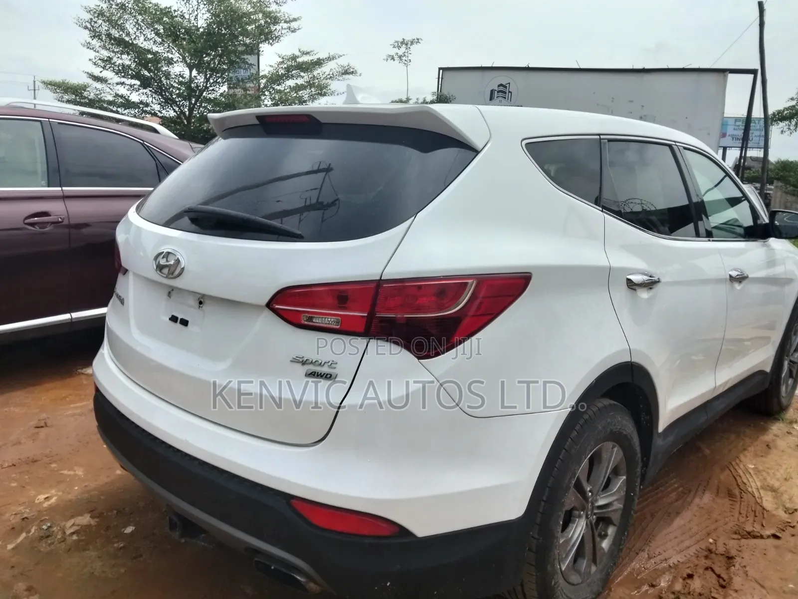 Hyundai Santa Fe 2015 White