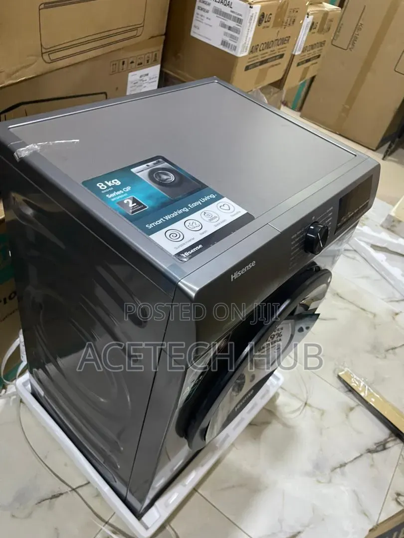 The Smart Choice for Laundry – Hisense 8kg Front Load Washer