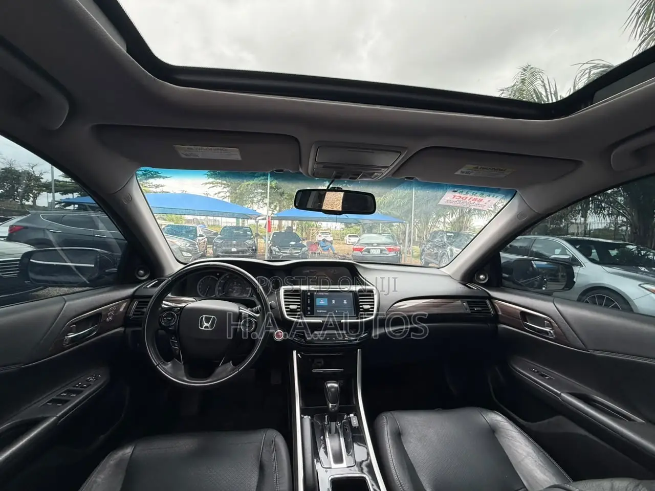 Honda Accord EX-L V-6 4dr Sedan FWD (3.5L 6cyl 6A) 2016 Black
