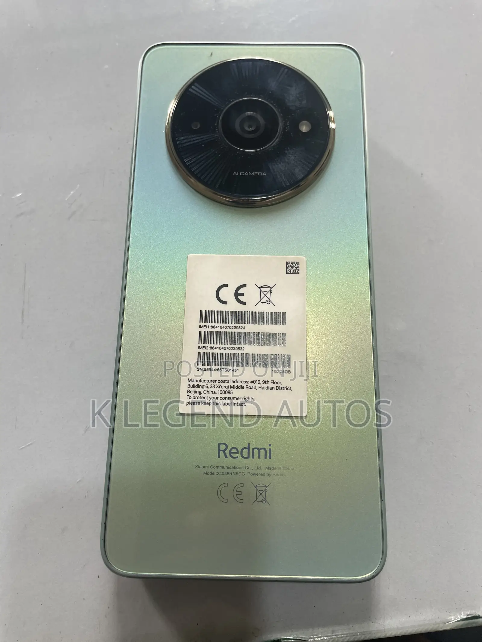 Xiaomi Redmi A3x 64 GB Green