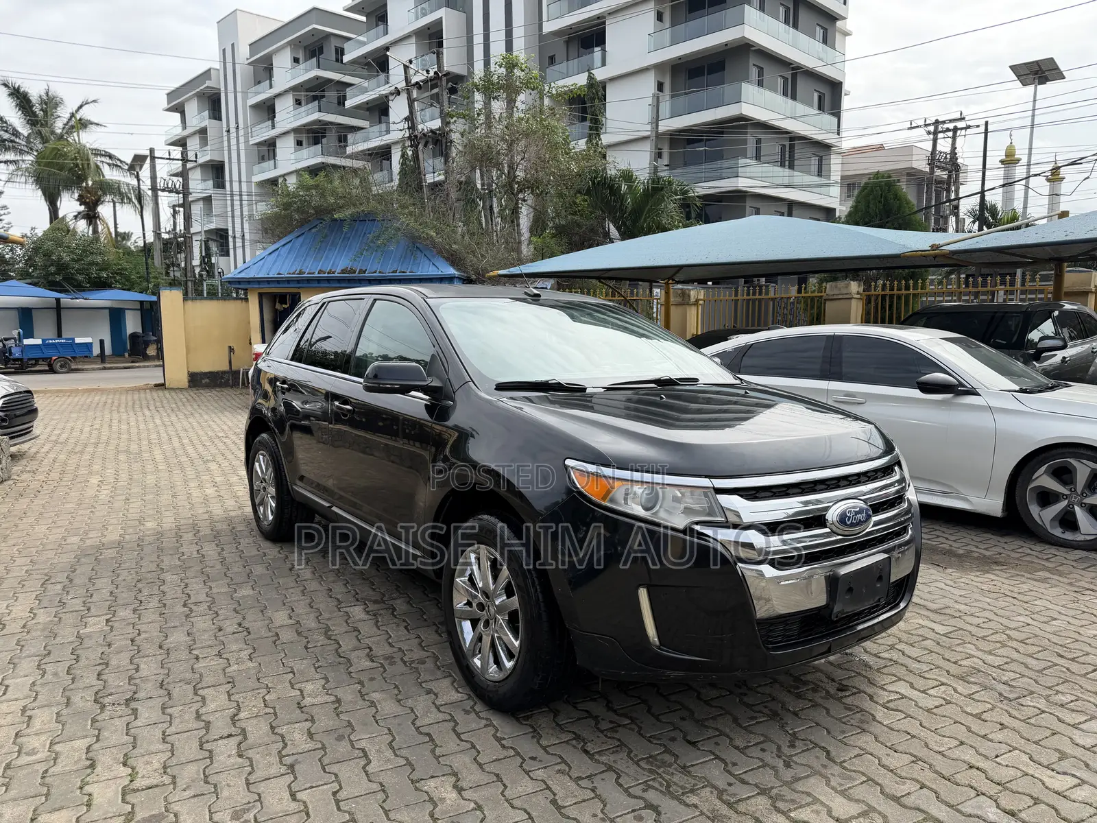 Ford Edge Titanium 4dr SUV AWD (2.0L 4cyl Turbo 6A) 2015 Black