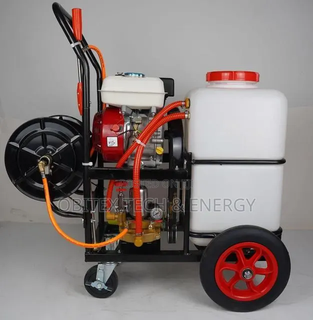 60 Liters Power Sprayer – 7.5hp 4 Stroke Engine With 50m Hose Reel