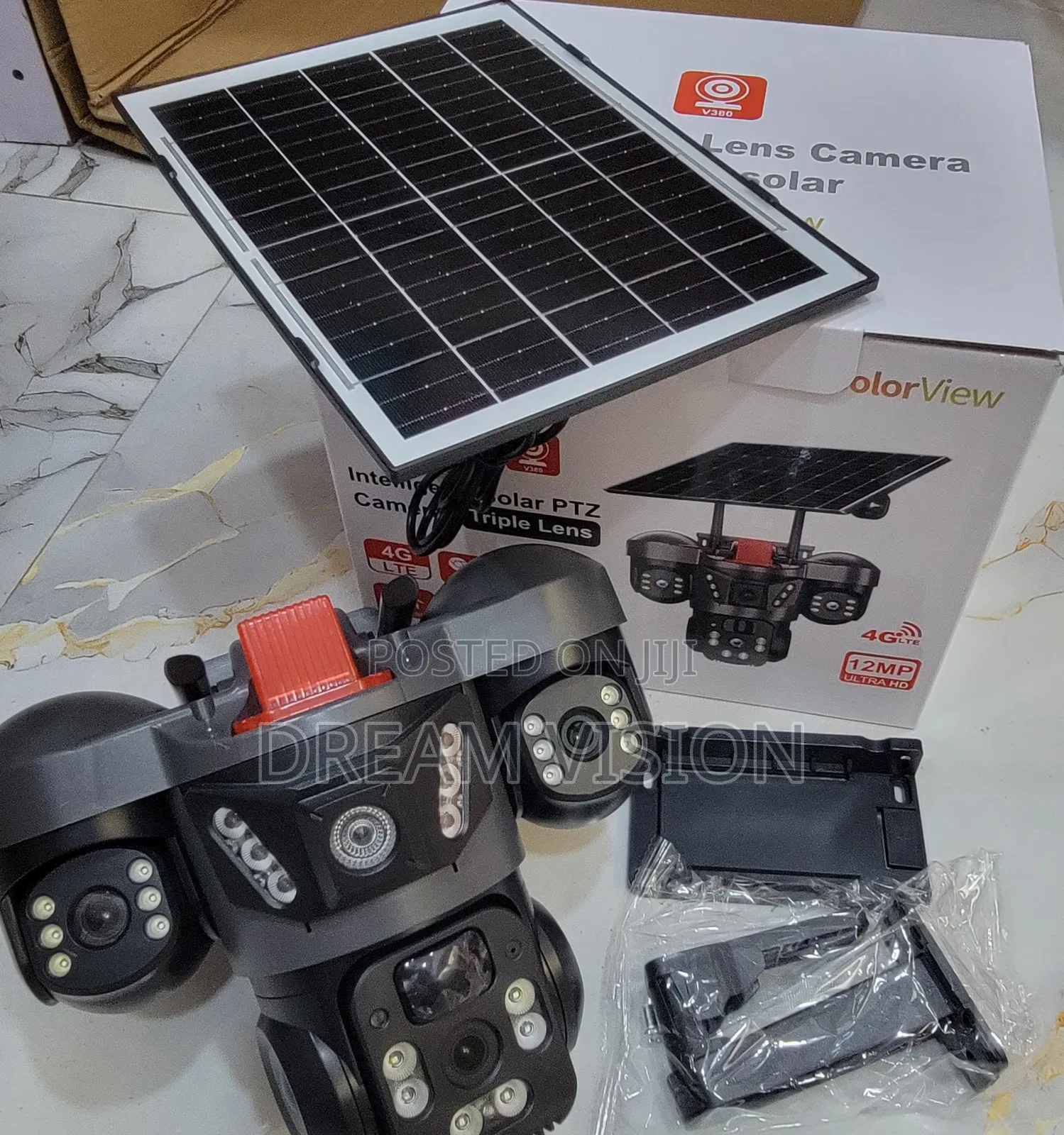 Interesting Three Lens Solar Smart Camera