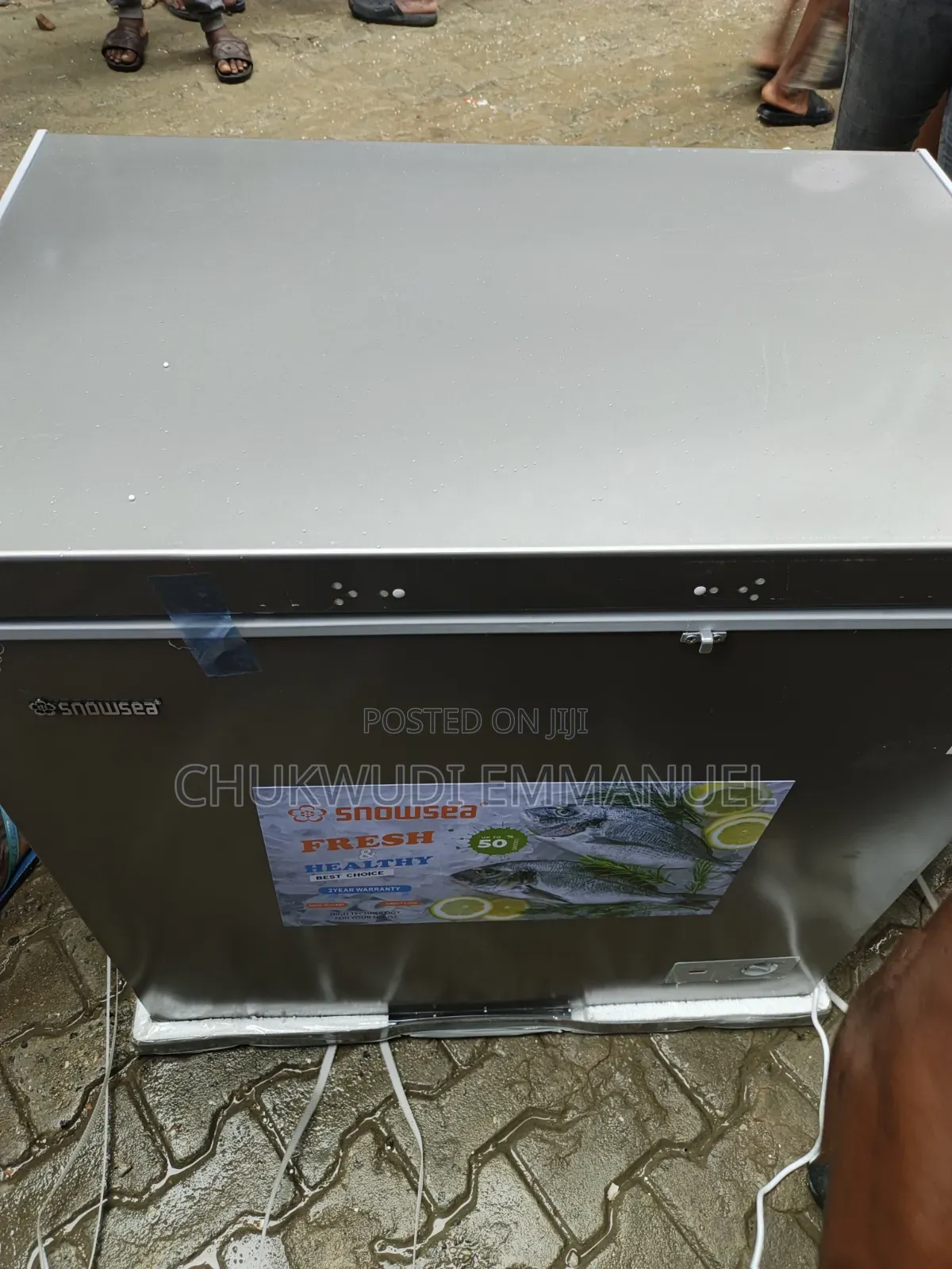 Original Snowsea Deep Freezer Later Later Modern Model 258