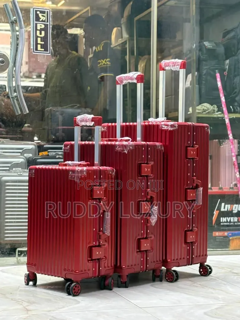 Premium Aluminum Frame Travel Luggage Set