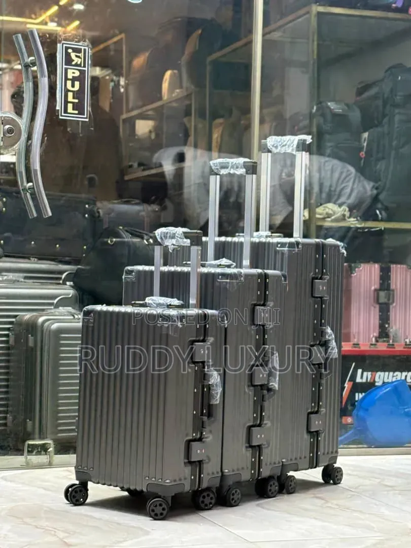 Premium Aluminum Frame Travel Luggage Set