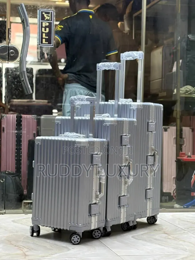 Premium Aluminum Frame Travel Luggage Set