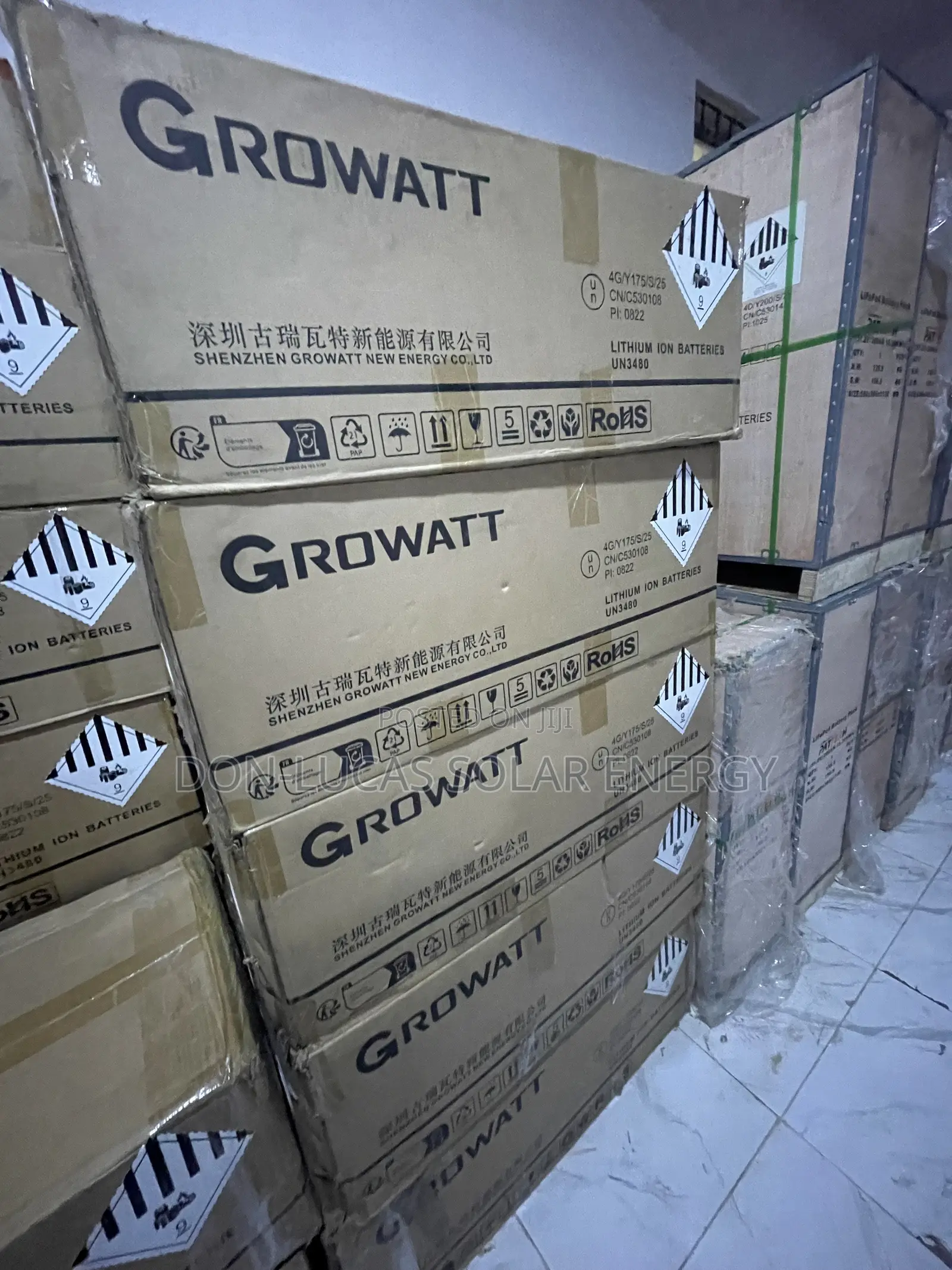 Growth 16kwh 51.2v Lithium Ion Battery