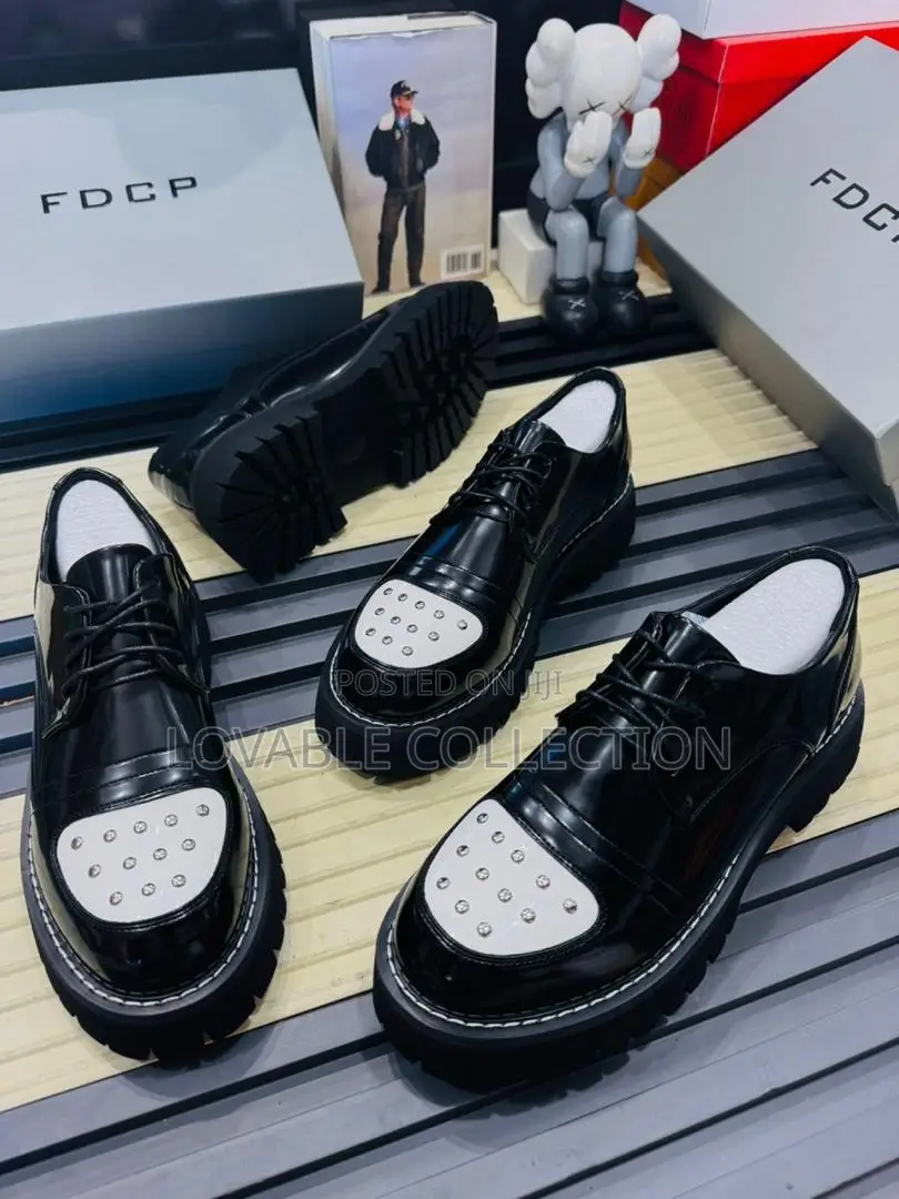 FDCP Premium Patent Leather Chunky Loafers
