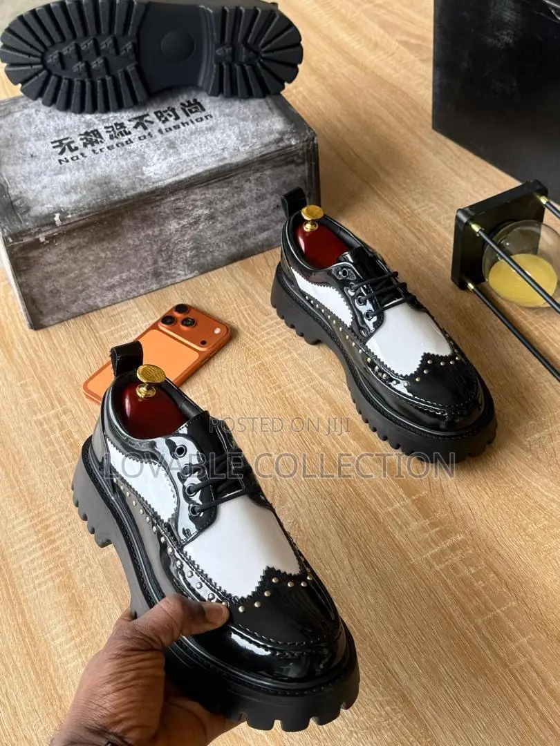 FDCP Premium Patent Leather Chunky Loafers