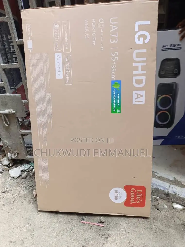 Lg 55 Inch Ua73 Uhd Ai Smart Tv – Smart Entertainment Hub