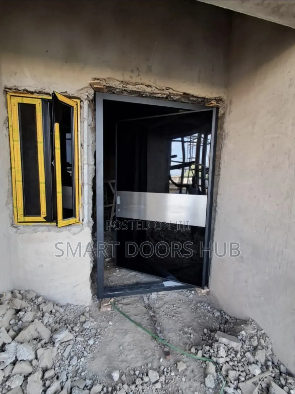 Original Pivot Security Doors
