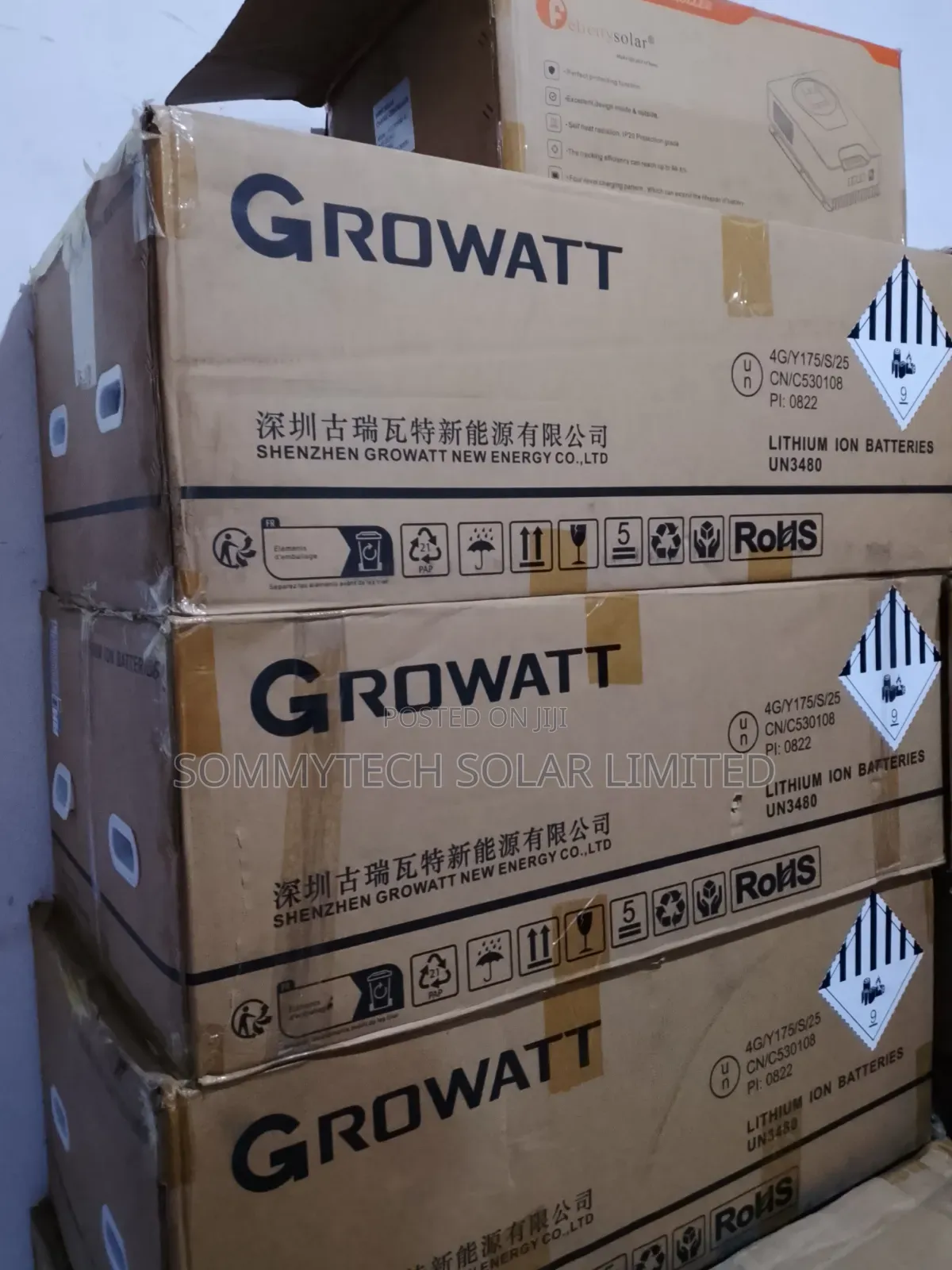 16kwh _48v Growatt Luthiun Ion Battery