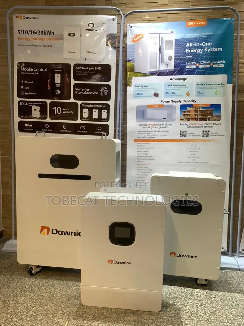 Dawnice 10kwh Lifepo4 Lithium Battery 48v/51.2v for Solar Storage
