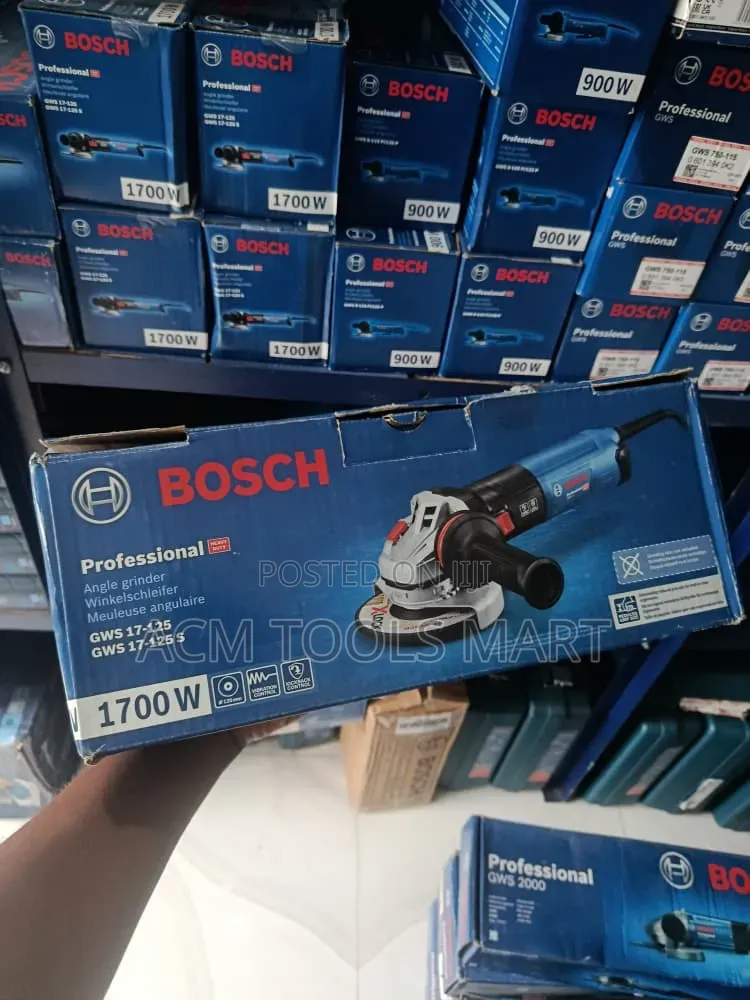 Bosch GWS 17-125 Angle Grinder 1700w 5-Inch Cutting Grinding