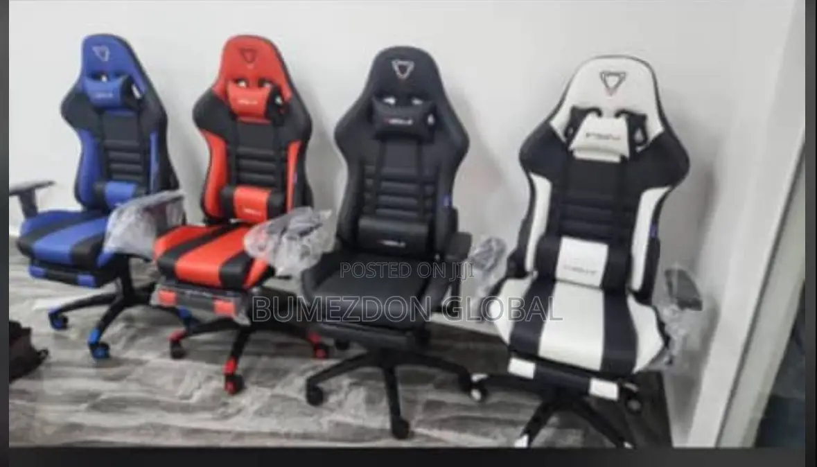 Ergonomic Gaming Chair With Headrest and Lumbar Support