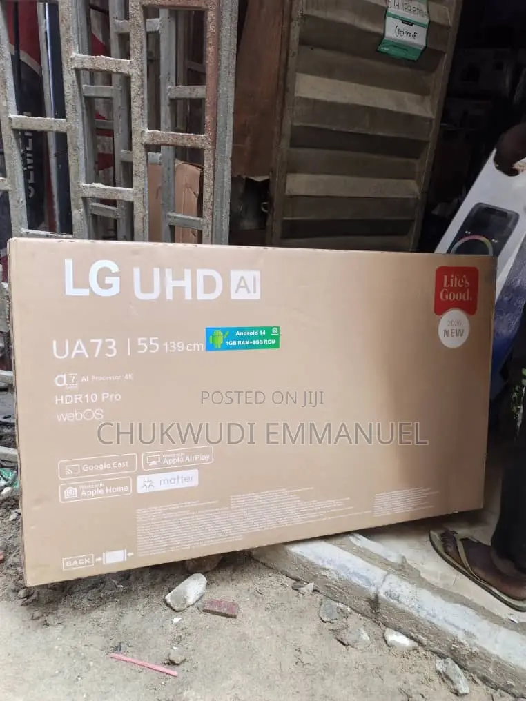 Lg Uhd Ai Ua73 55” Smart Television With Hdr10 Pro