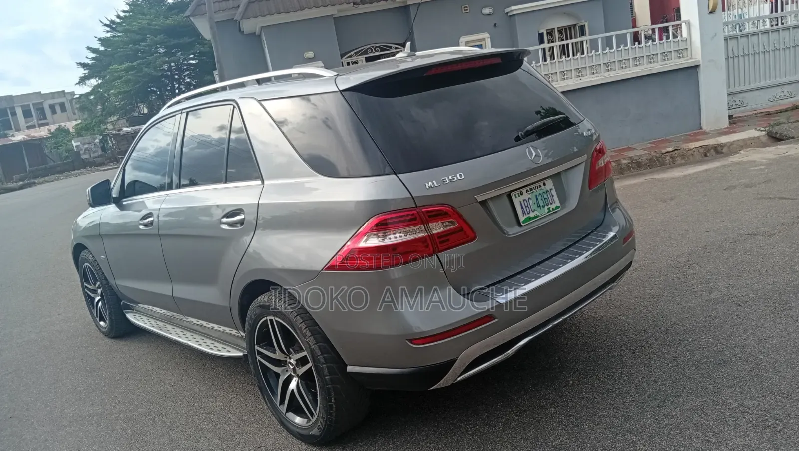 Mercedes-Benz M Class 2015 Gold
