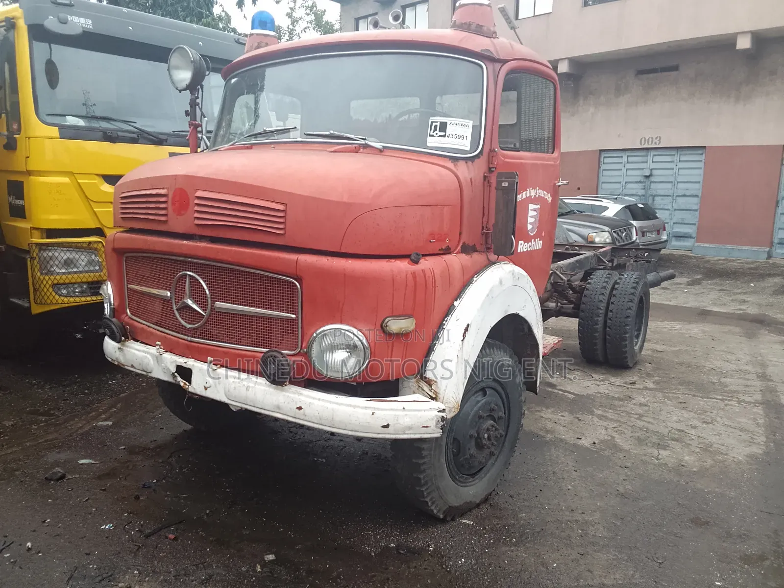 Mercedes 911 Cap Nd Chasis