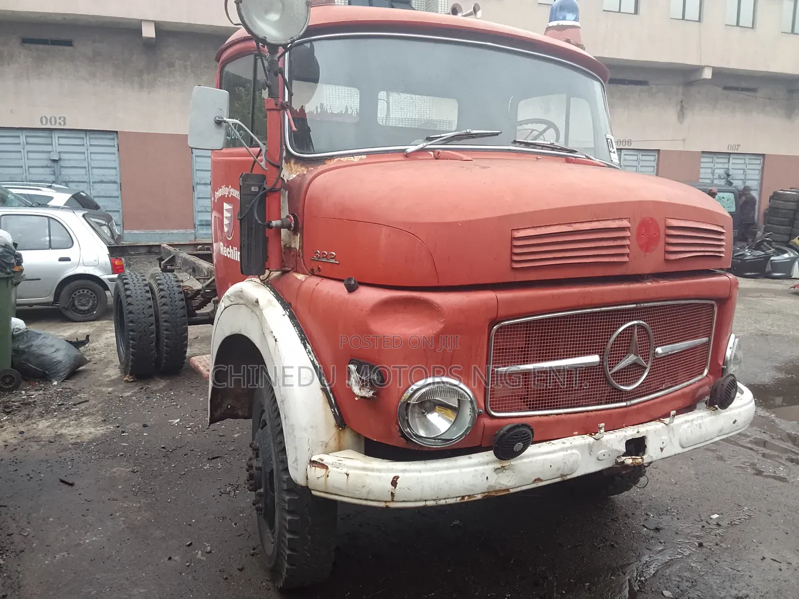 Mercedes 911 Cap Nd Chasis