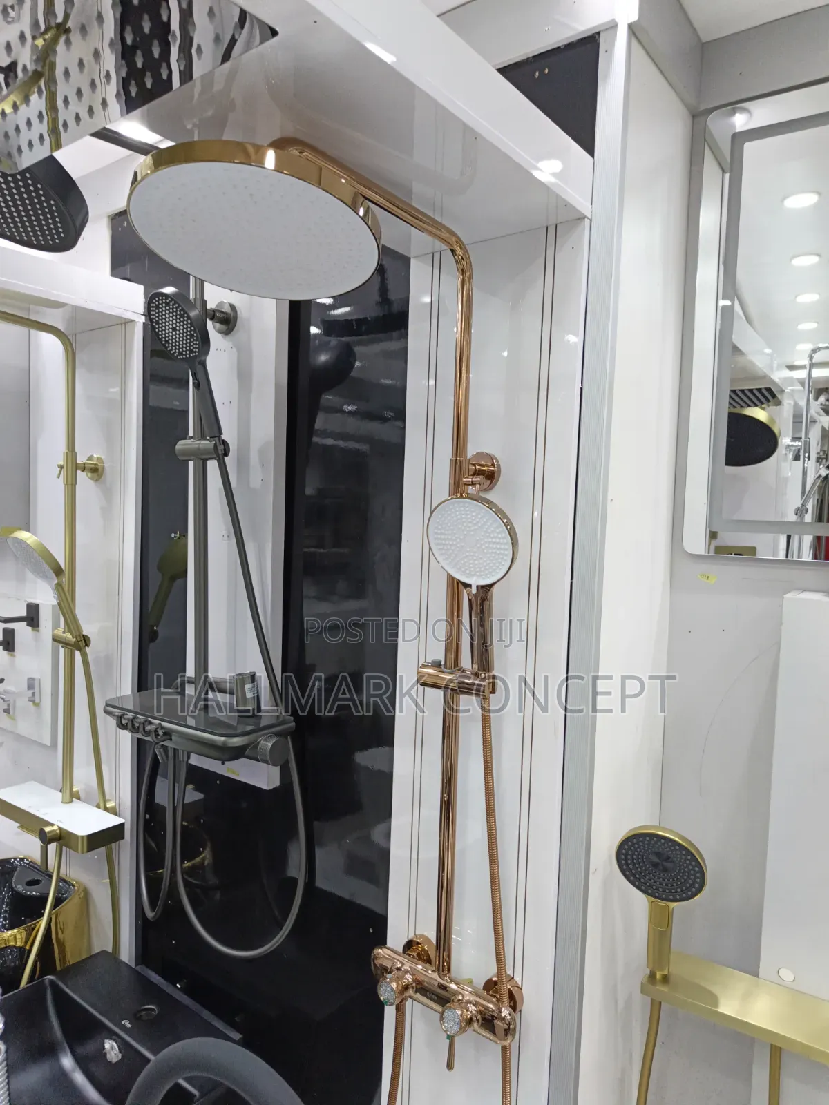 Ideal Crystal Luxury Shower Mixers