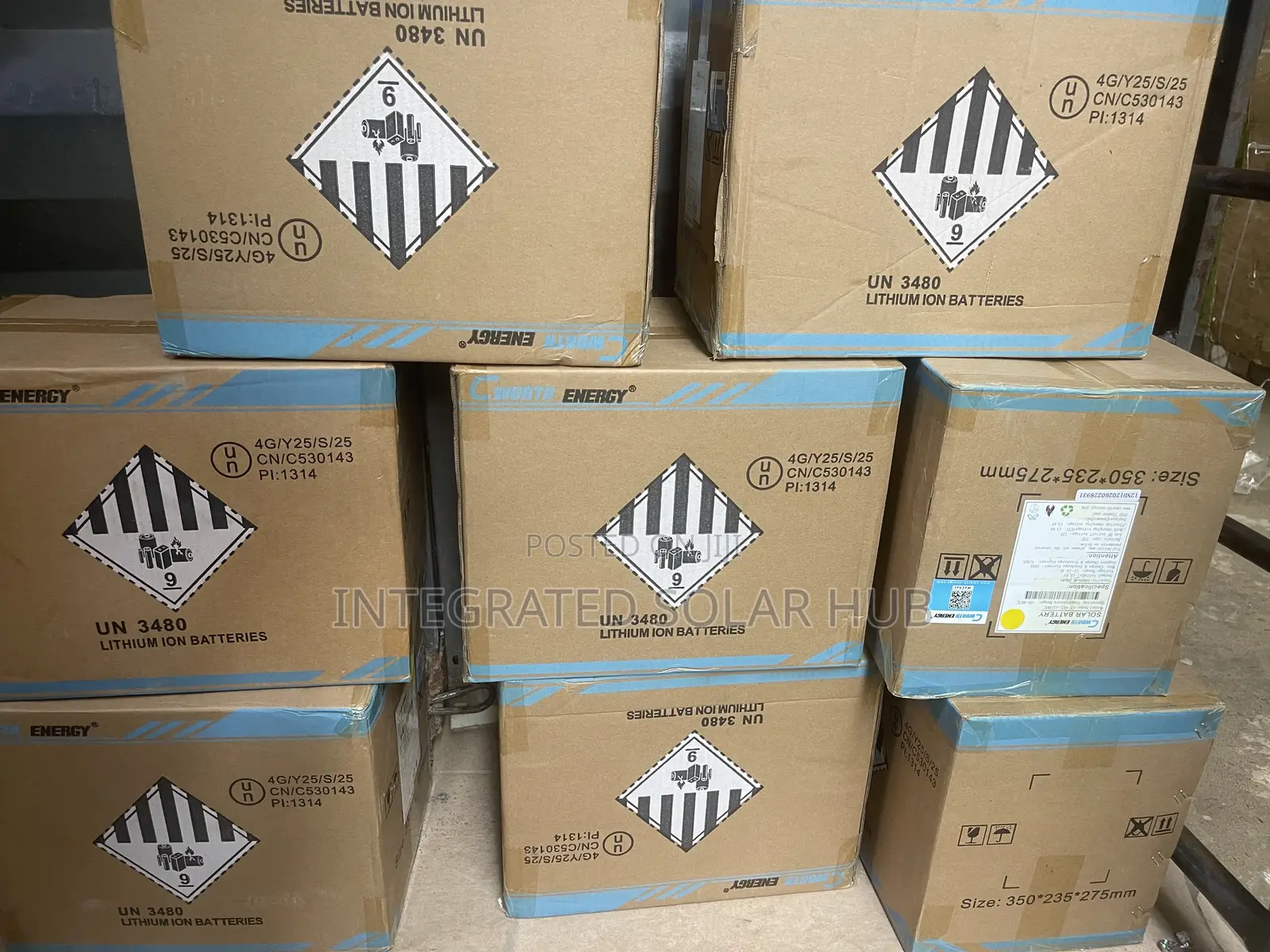1.2kw 100a Cworth Lithium Battery 12v