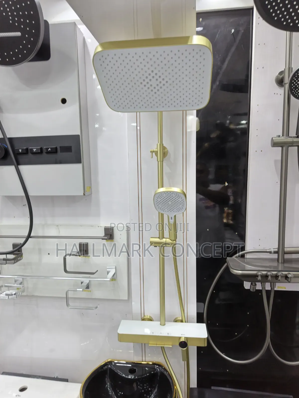 Ideal Crystal Luxury Shower Mixers
