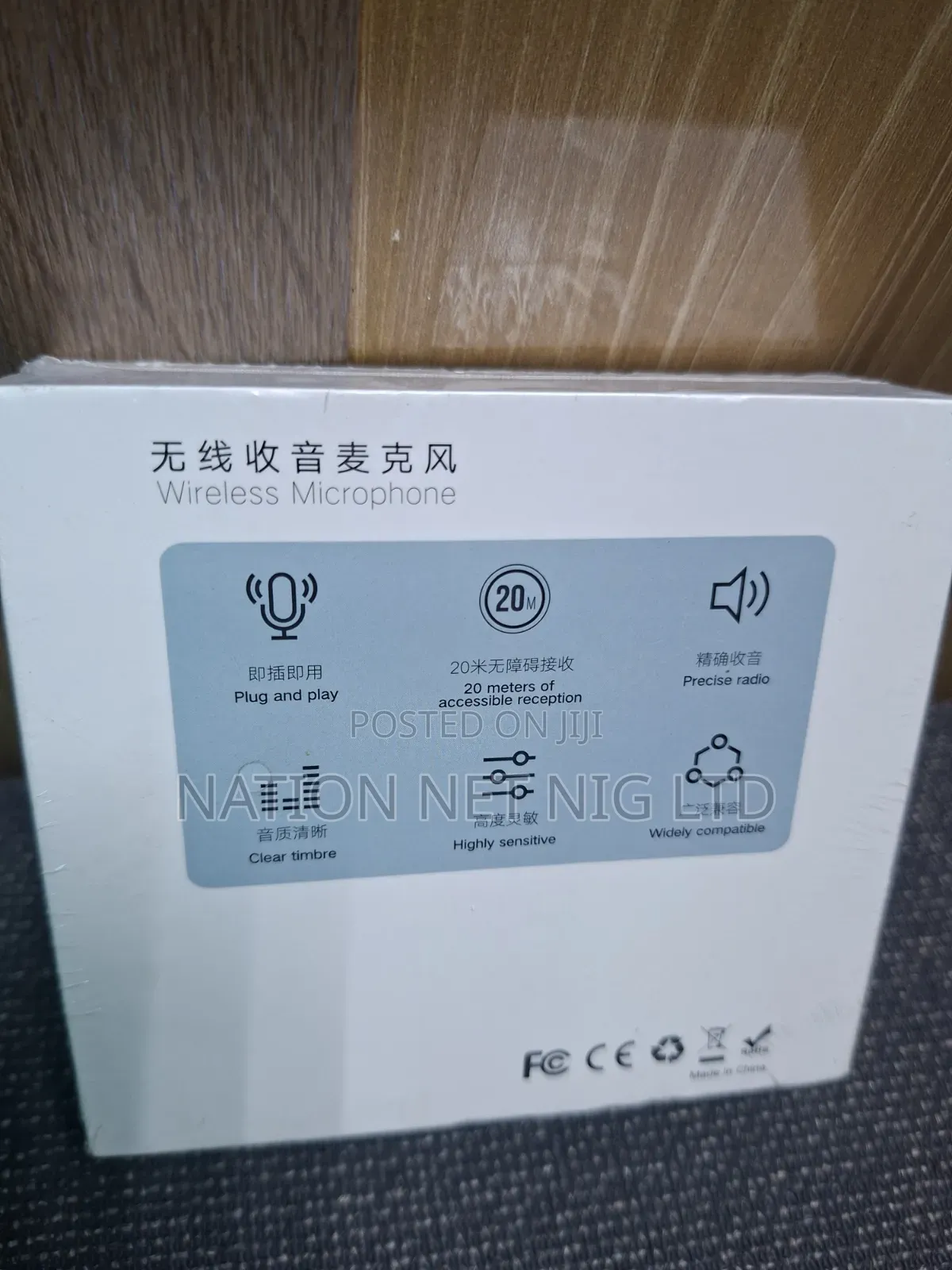 Wireless Three Pin Microphone