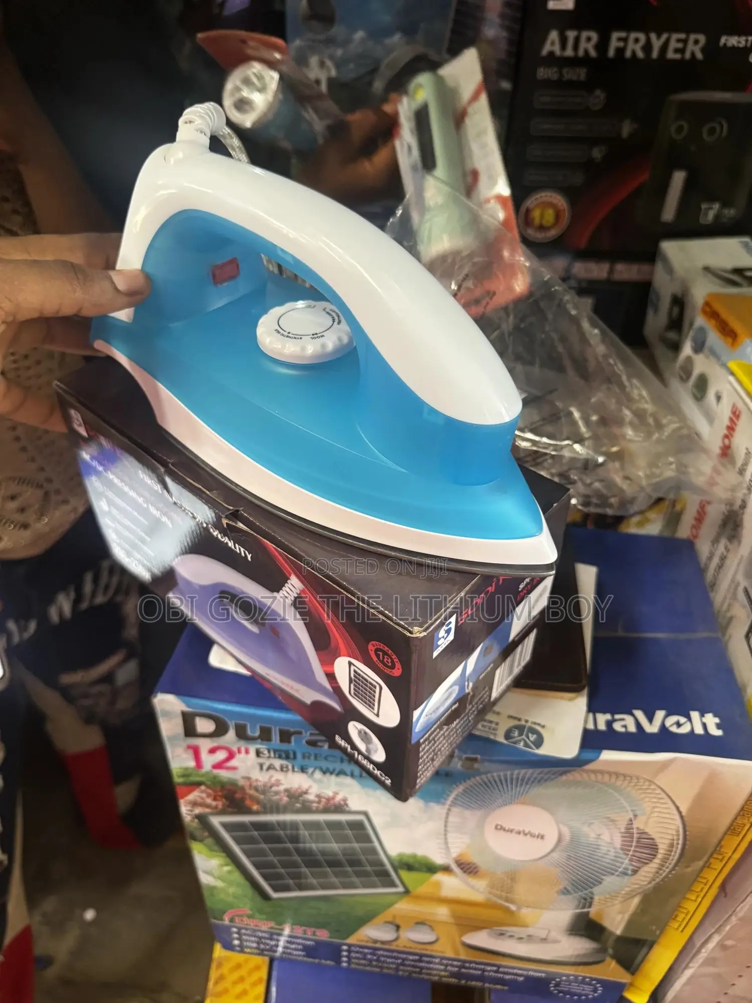 Sonik Ac/Dc Solar Pressing Iron. Best Importer and Distributor