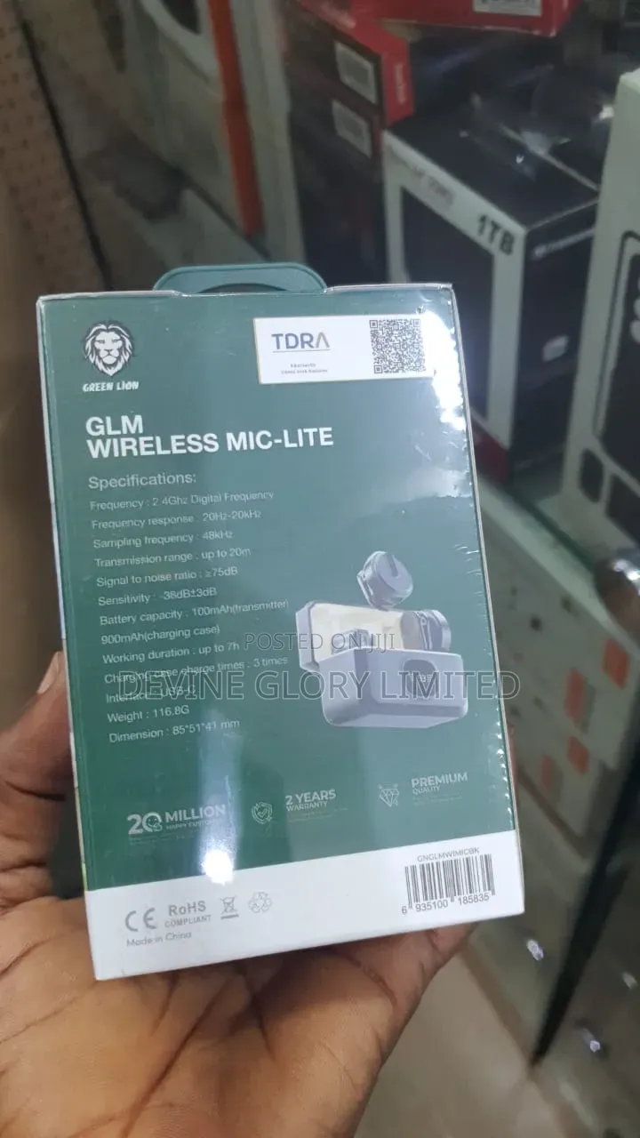 Green Lion Wireless Mic Lite Dual Microphone System