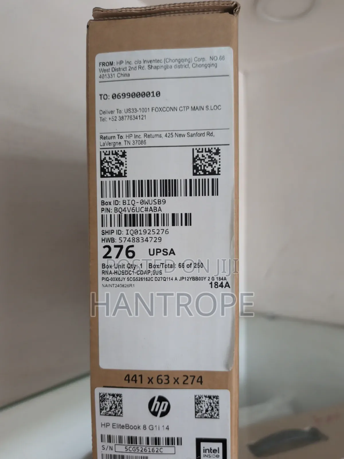 New Laptop HP Elitebook Ultra G1i 32GB Intel Core Ultra 7 SSD 2T