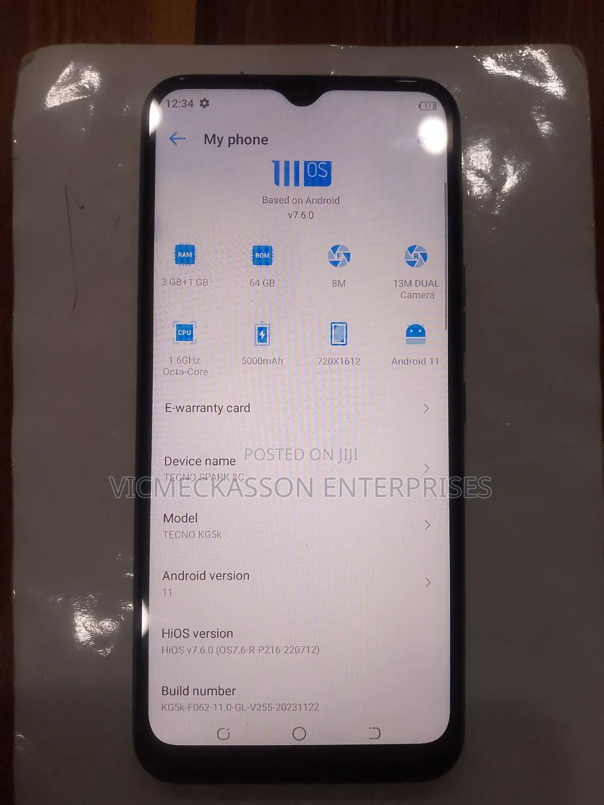 Tecno Spark 8C 64 GB Green