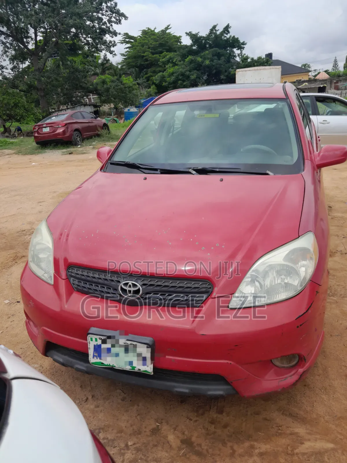 Toyota Matrix 2006 Red