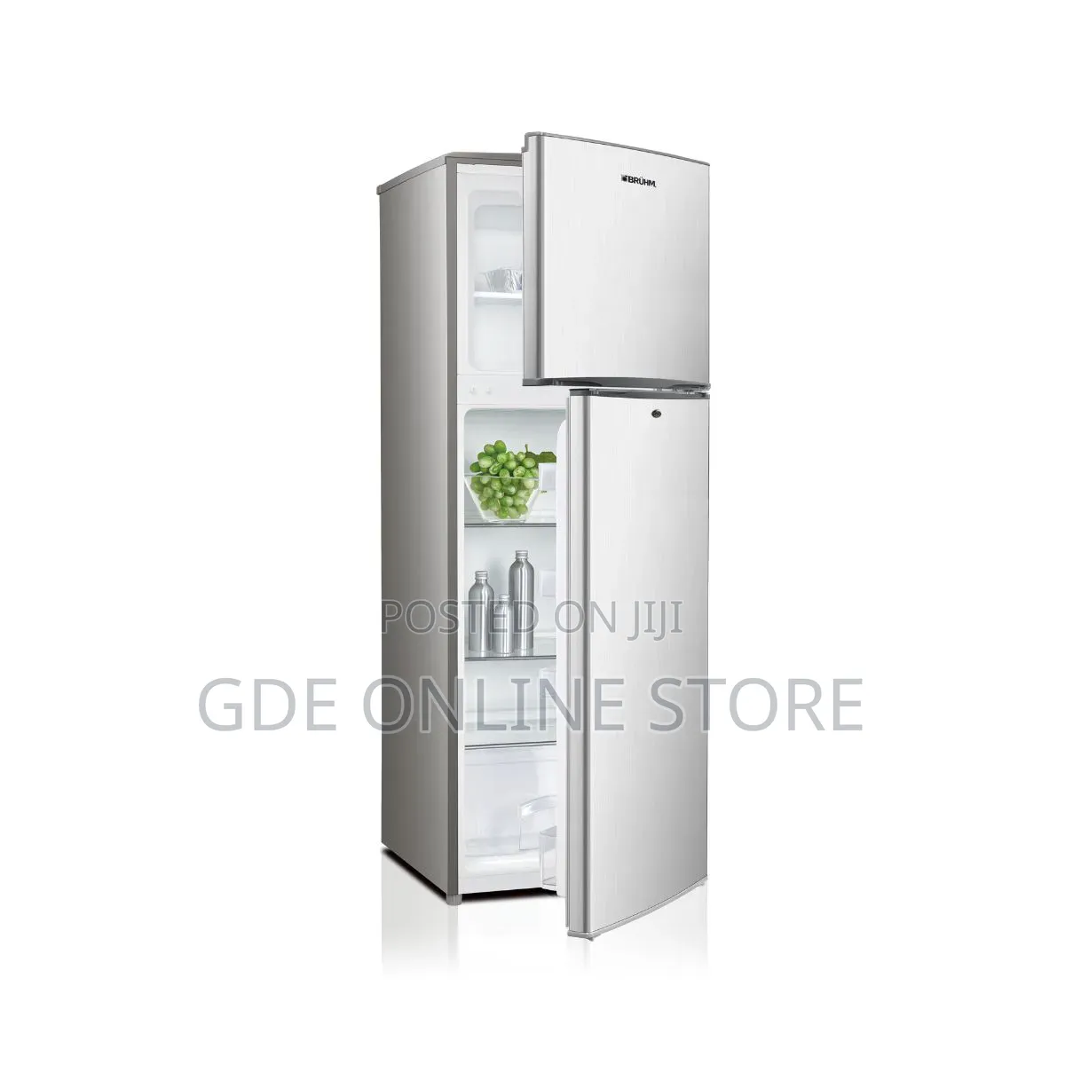 Bruhm 181l Double Door Refrigerator