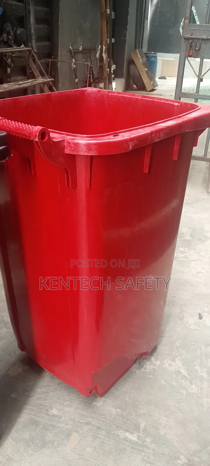 Nigeria Waste Bin Bucket 240ltrs Red