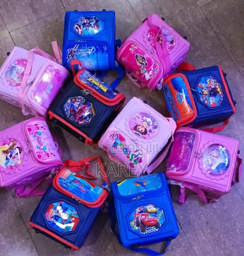 Lunch Box Bag for Children/Students With Different Cartoon Characters