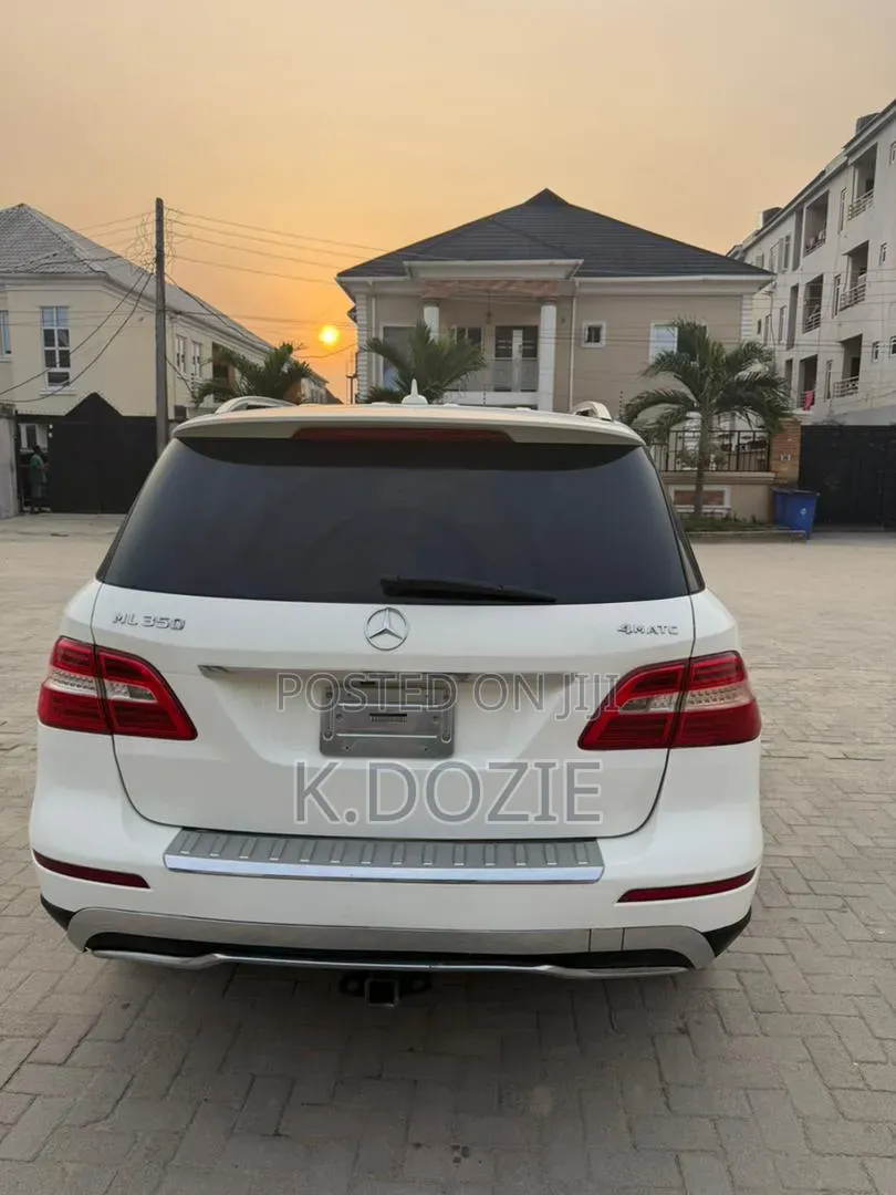 Mercedes-Benz M Class ML 350 4Matic 2013 White