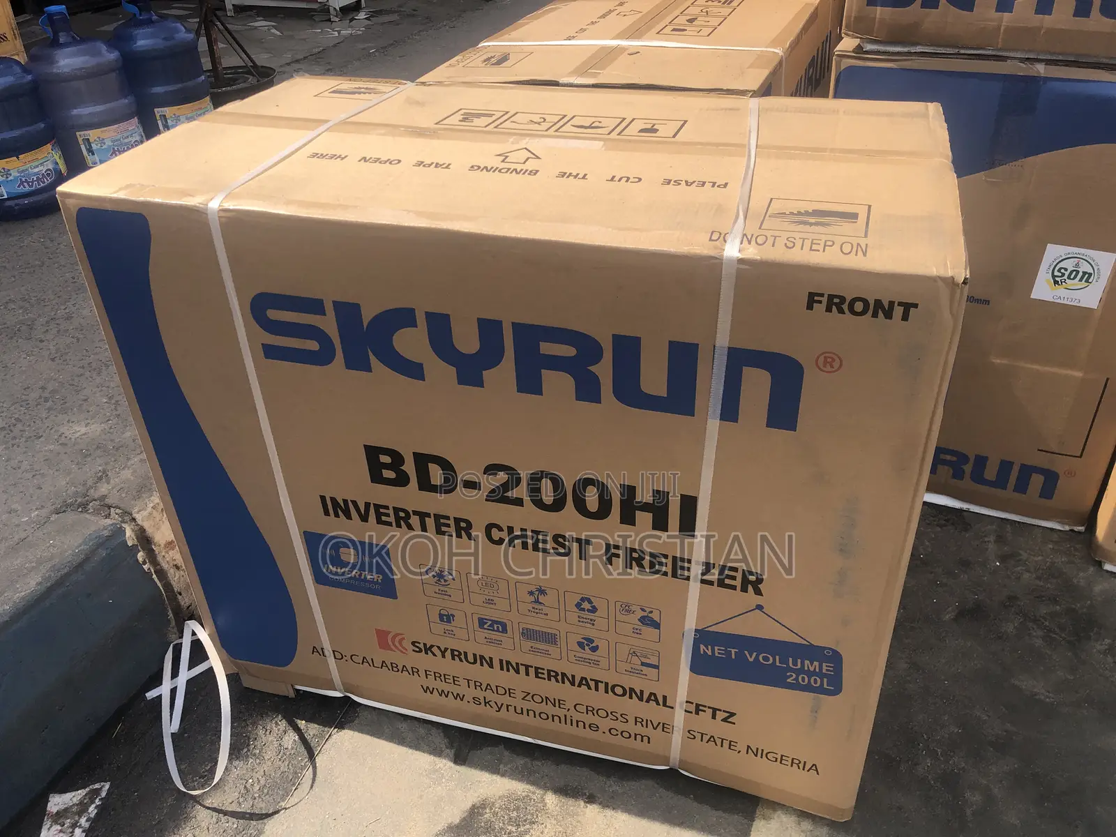 Skyrun 200liters Inverter Freezer