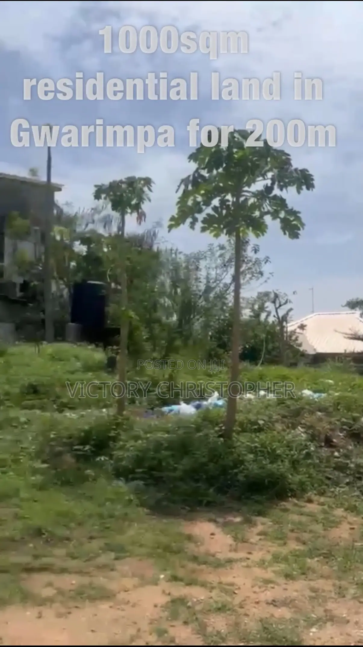 1000sqm Residential Land