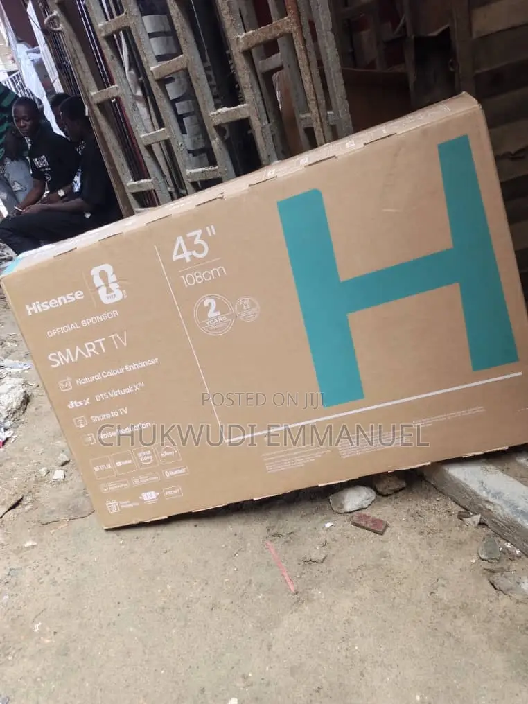 Original Hisense 43 Inch Smart Tv – 108cm Full Hd Entertainment