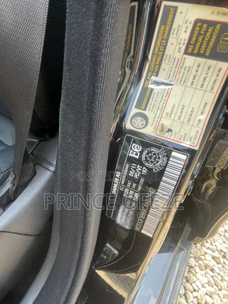 Mercedes-Benz C300 2012 Black